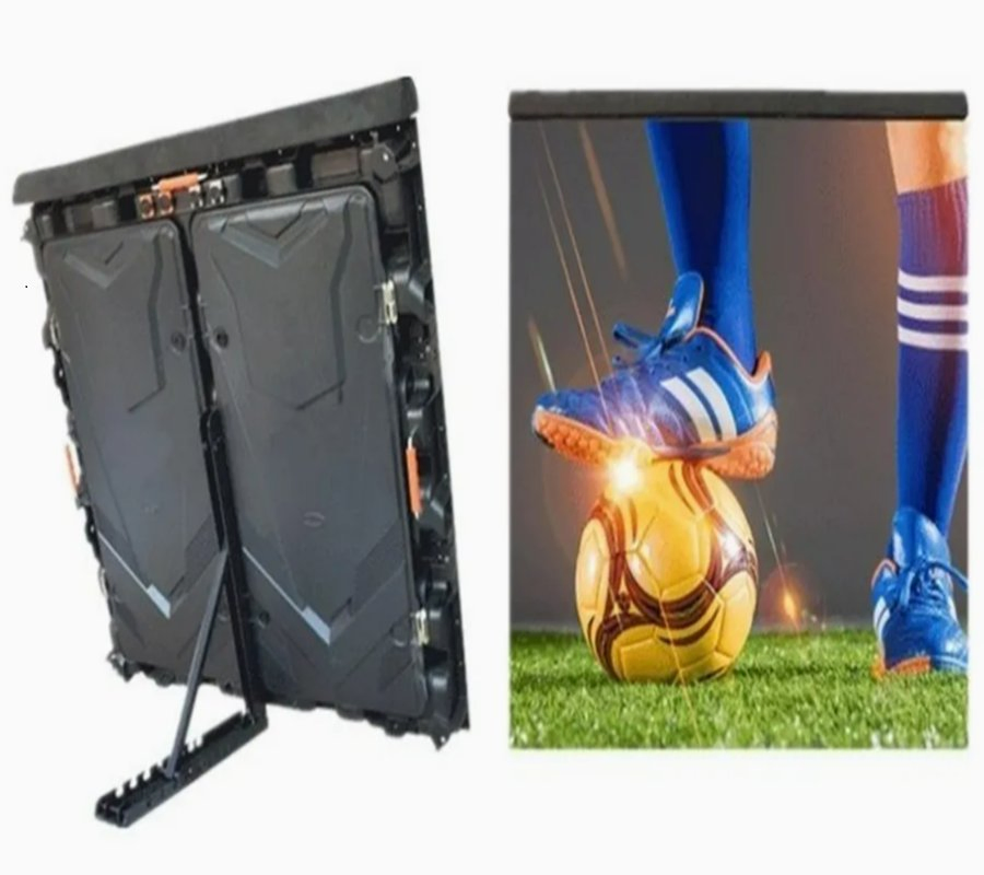 High Brightness Scoreboard Portable Sport LED Sign Board P8 Football Stadium Perimeter LED Screen Display