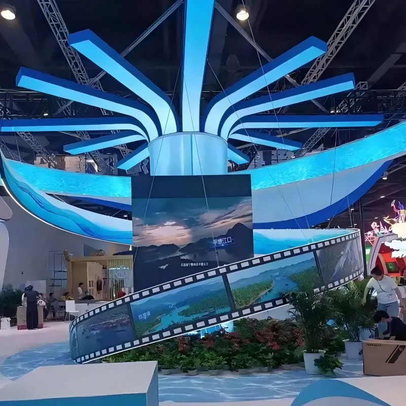 High Grayscale True Color Indoor Small Pitch LED Display Provides Finer Grayscale and True Color Performance