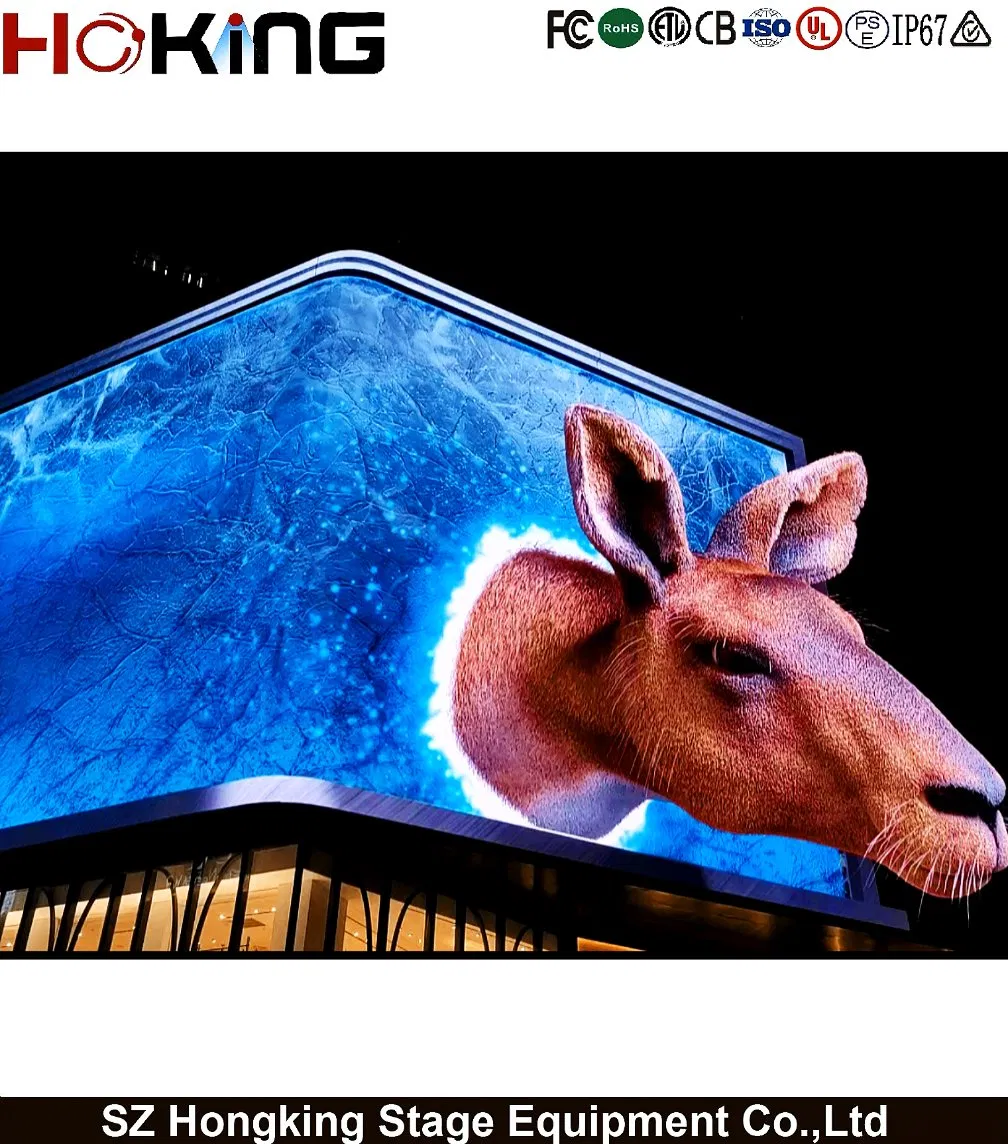 Full Sexi Video 1080P Energy Saving Outdoor 3D P6.67 P8 P10 HD 7680Hz Advertising Billboard LED Display Screen