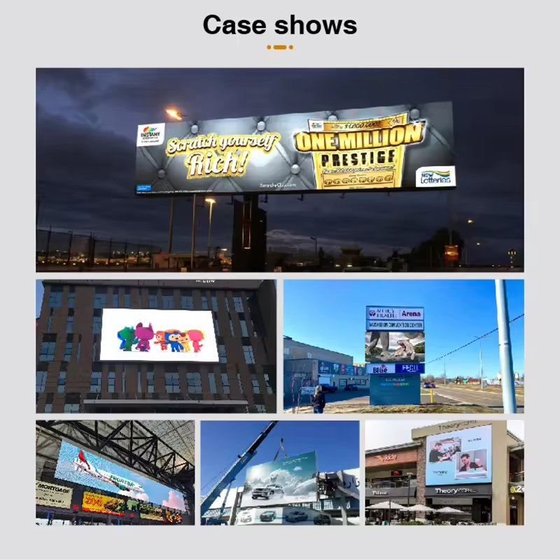 P2.5 P3 P4 P5 P6 P10 LED Wall Panel Cube Design Indoor Outdoor LED Advertising Display