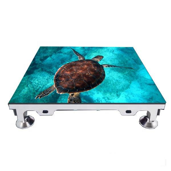 Full Color Indoor Dance Stage Rental P3.91 LED 3D Smart Floor Display