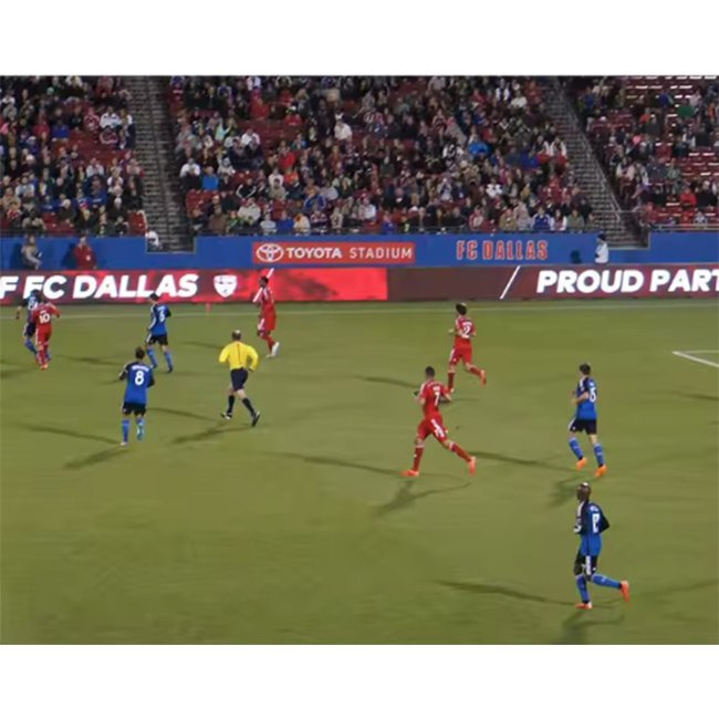 P8 Scoreboard Outdoor Waterproof Sports Basketball Football Baseball Stadium Perimeter Advertising Billboard Screen LED Display