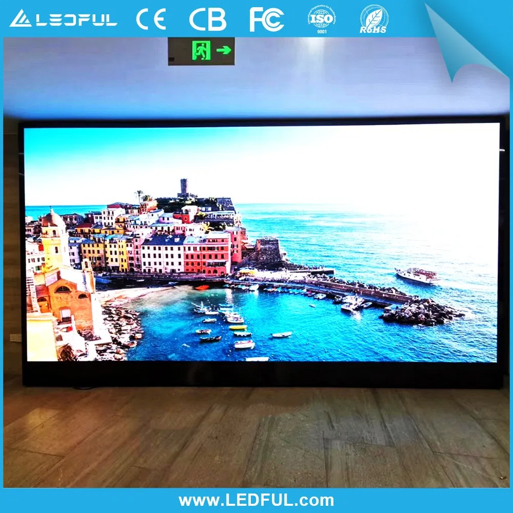 Indoor LED Screen Display Backdrop Video Wall LED Display Gob COB Technology