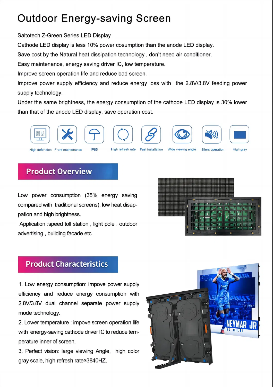 P8 LED Display view 2