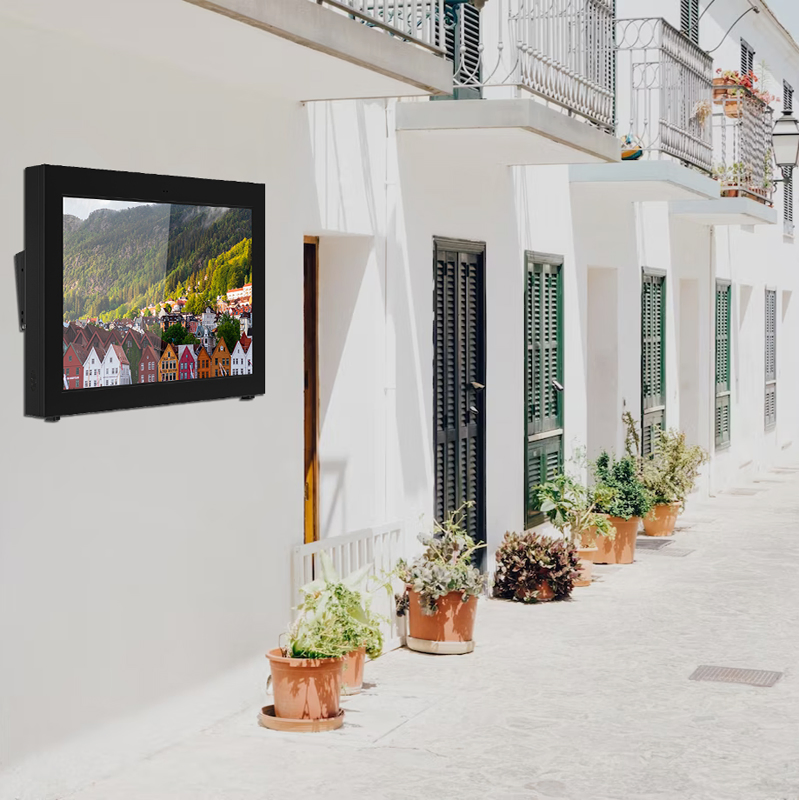 65inch Android Touch Screen IP65 Waterproof Outdoor LCD Advertising Player Wall Mount LED Digital Signage and Display