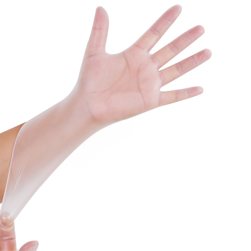 Wholesale Food Handling PE Plastic HDPE Disposable Gloves PE Disposable Gloves