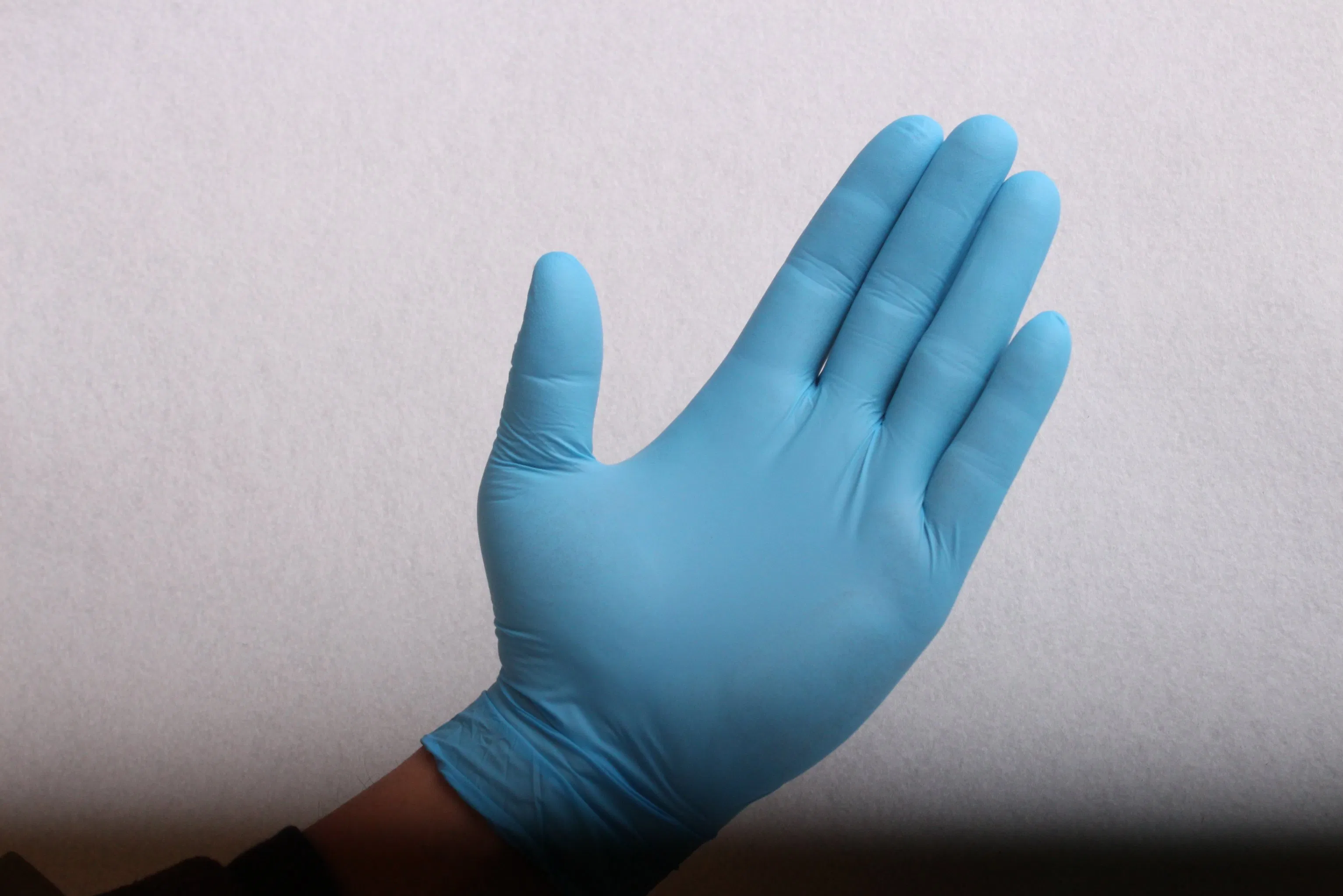 Disposable Nitrile Gloves Blue Nitrile Powder Free Gloves Protective Gear Working Nitrile Glove