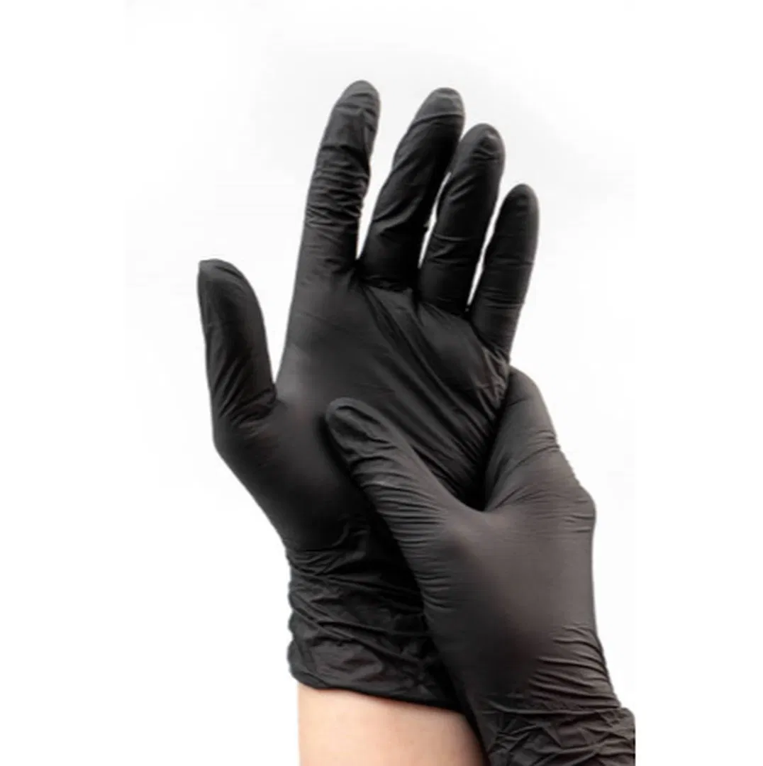 High Sensitivity Textured Grip Blue Nitrile Gloves for Mechanics and Automotive Work
