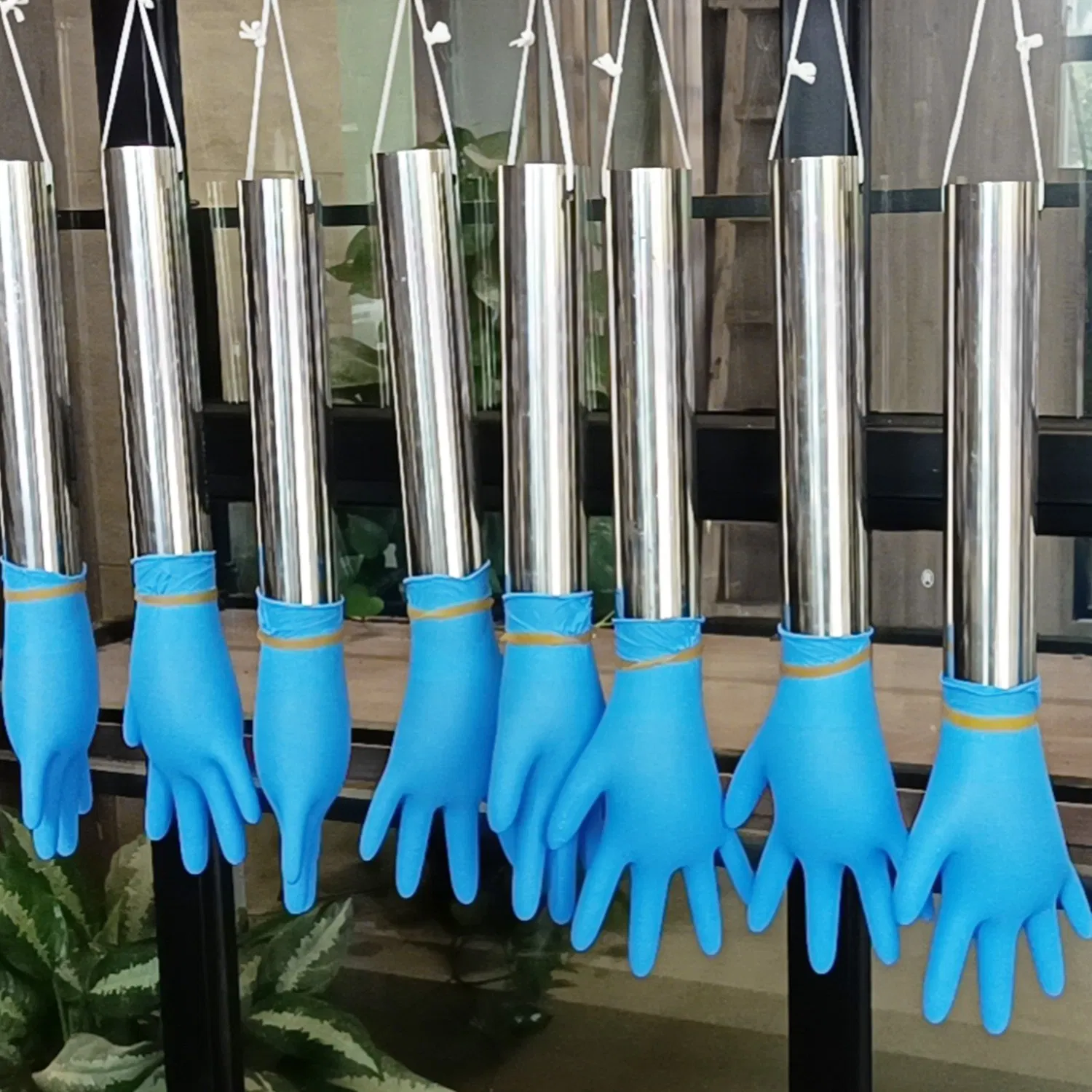 Blue Nitrile Gloves China Product Heavy Duty Exam Disposable