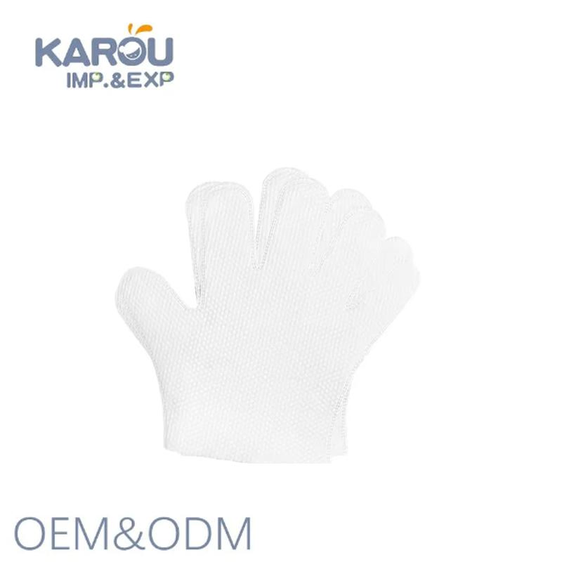 Eco Friendly Pet Biodegradable Bathing Wipe Grooming Cleaning Pet Disposable Cleaning Gloves