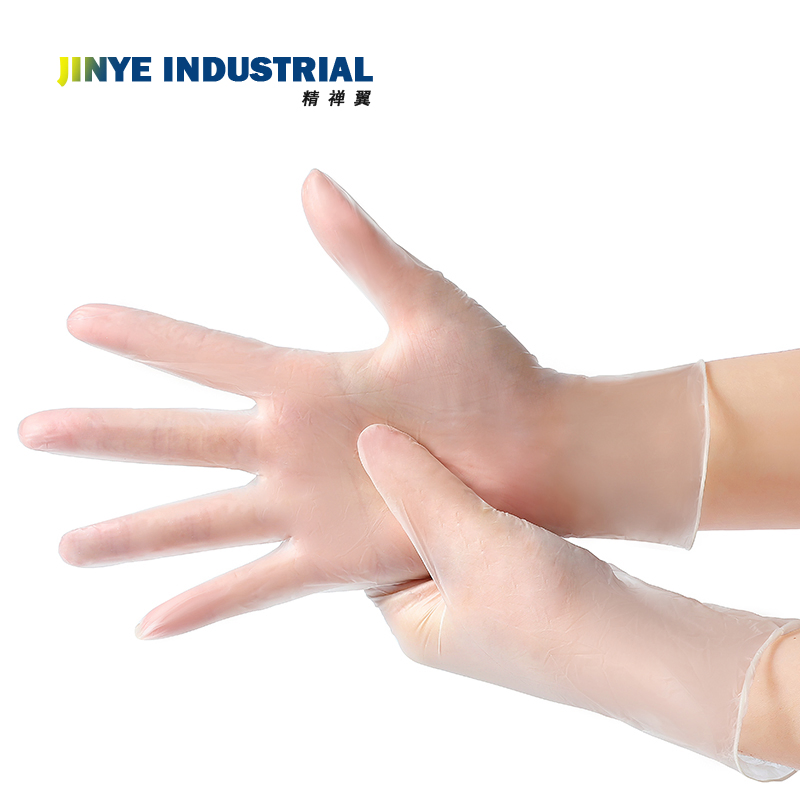 Transparent Powder Free Cheap Wholesale Safety Dusting Food Handling PVC Disposable Gloves