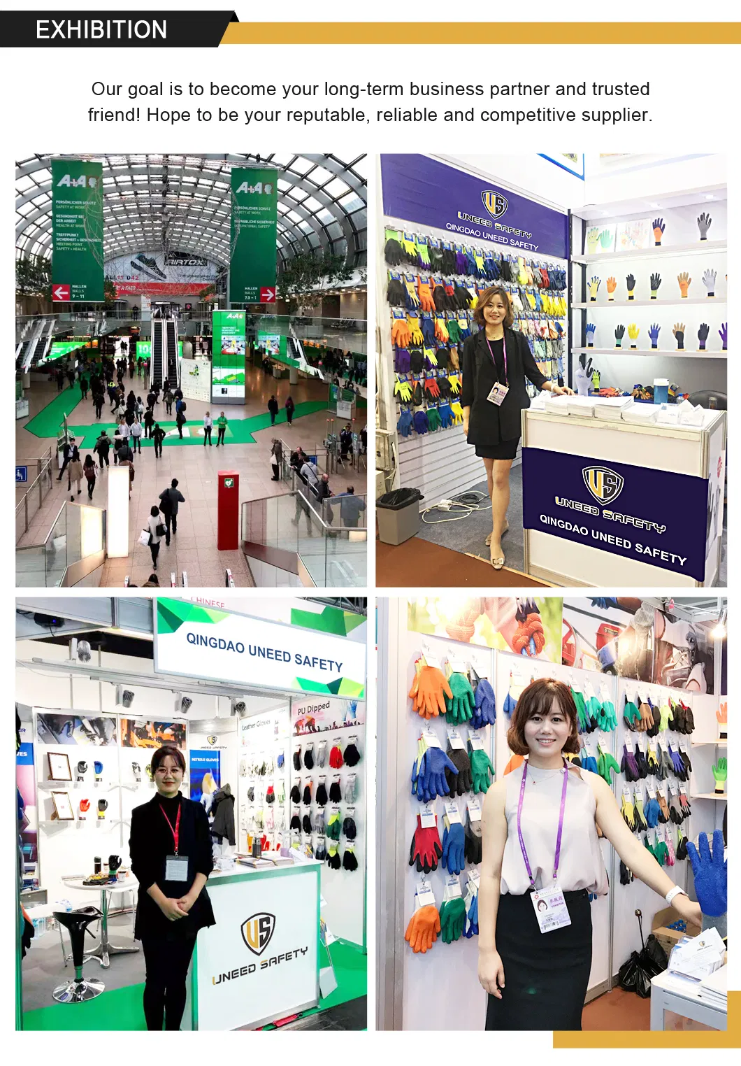 Glove Specifications View