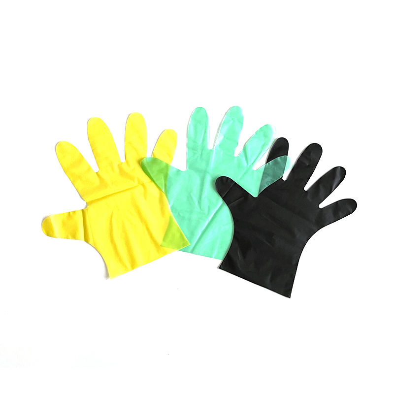 Eco-Friendly Disposable Biodegradable TPE CPE PE Gloves for Home Use