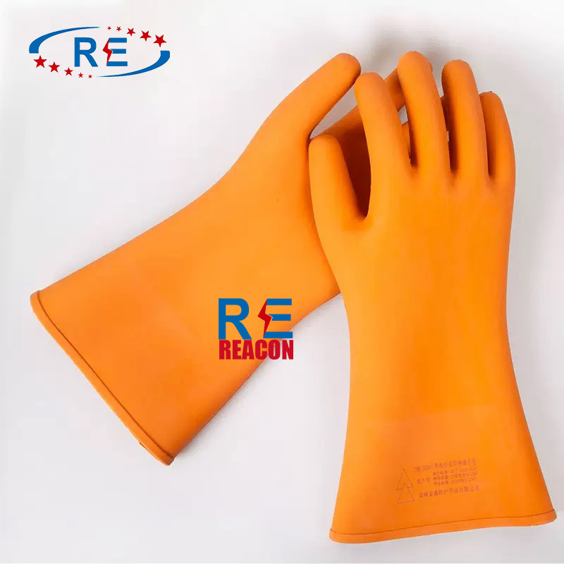 Durable Yellow Latex Work Gloves with Textured Palm Grip