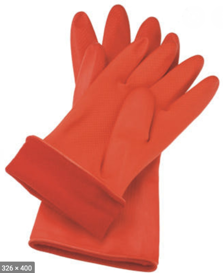 Textured Grip Keep Protected Your Hands Clean Orange Custom Mechanical Automotive Repairs Work Gloves Non-Disposable Gloves