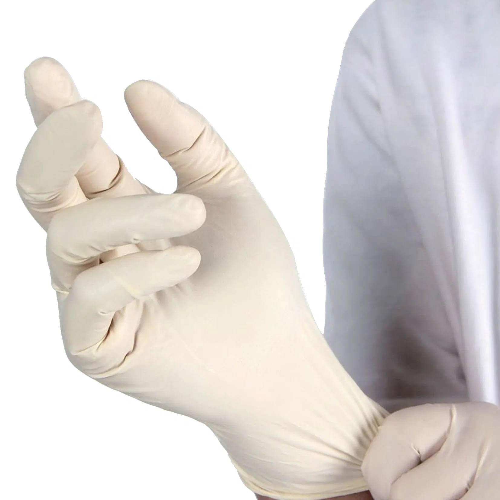 Powder Free Disposable Latex Examination Gloves Guantes De Latex