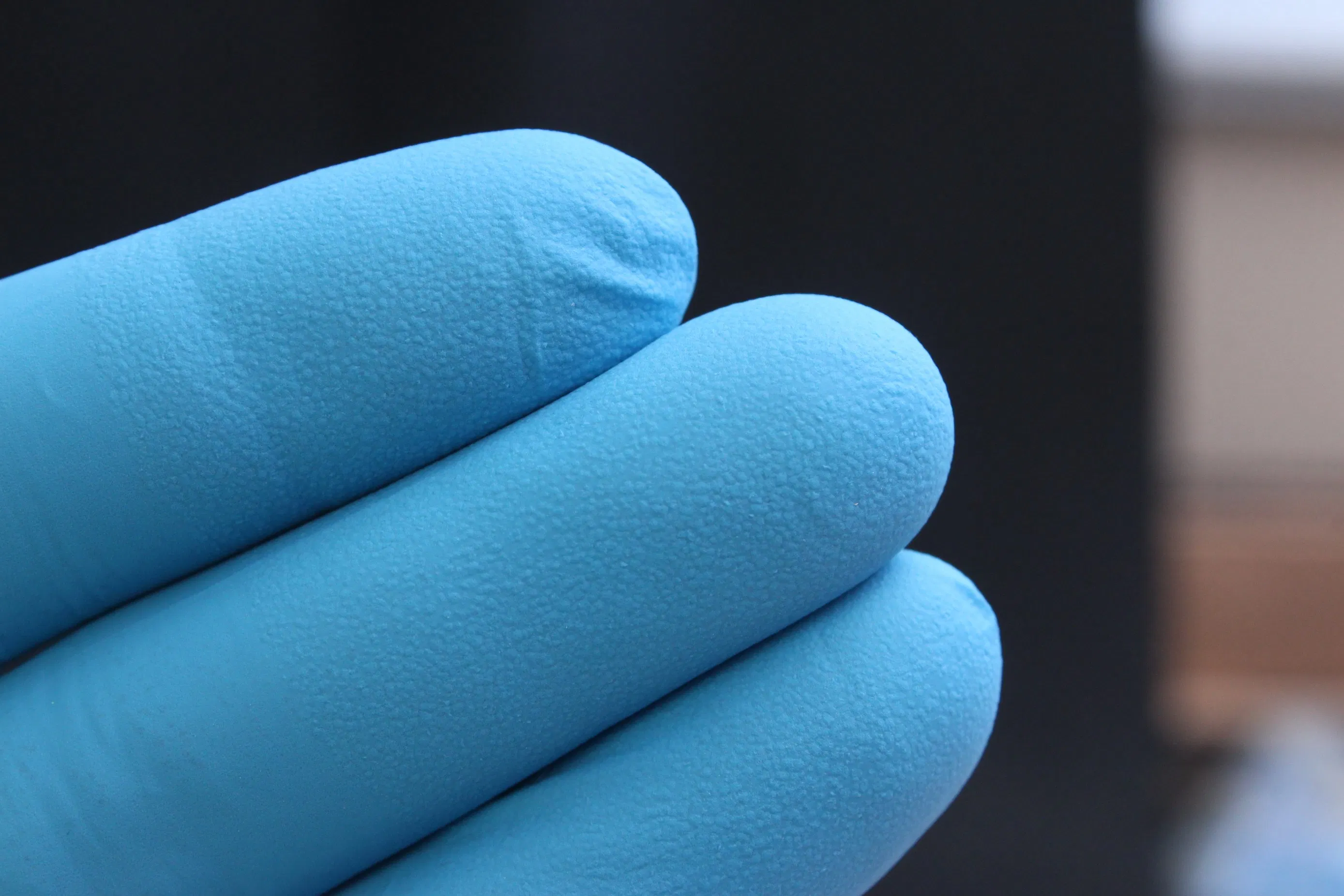 Disposable Nitrile Gloves Blue Nitrile Powder Free Gloves Protective Gear Working Nitrile Glove