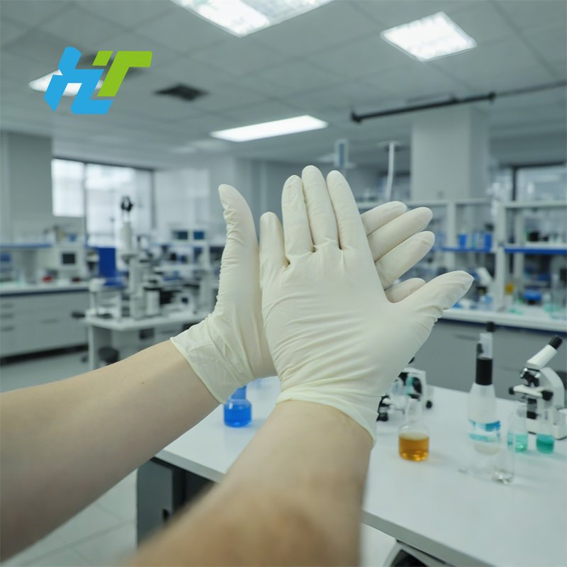 Disposable Latex Gloves for Multi-Purpose Protection with High Elasticity and Soft Touch