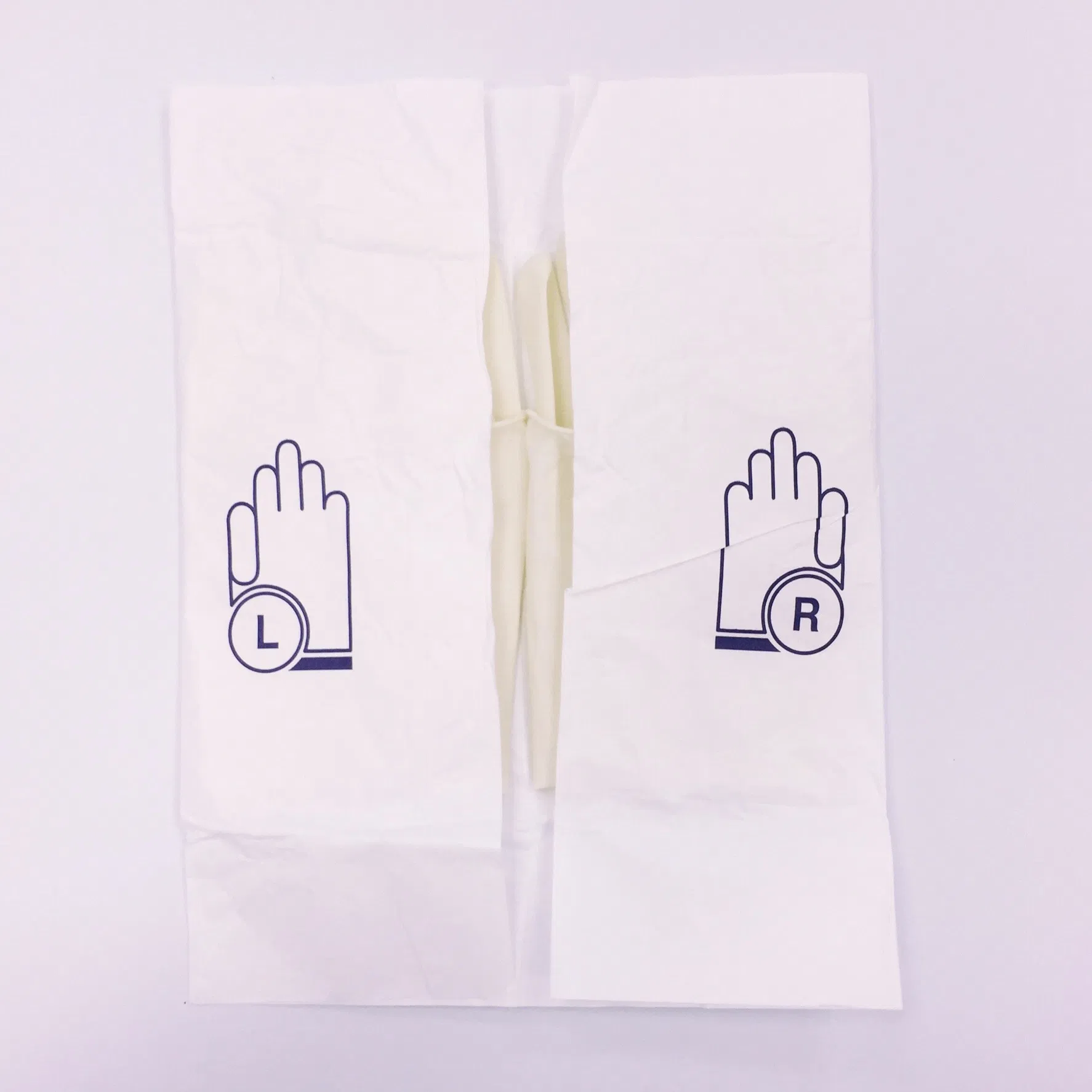 Medical Disposable Sterile Latex Surgical Gloves with Powdered Free