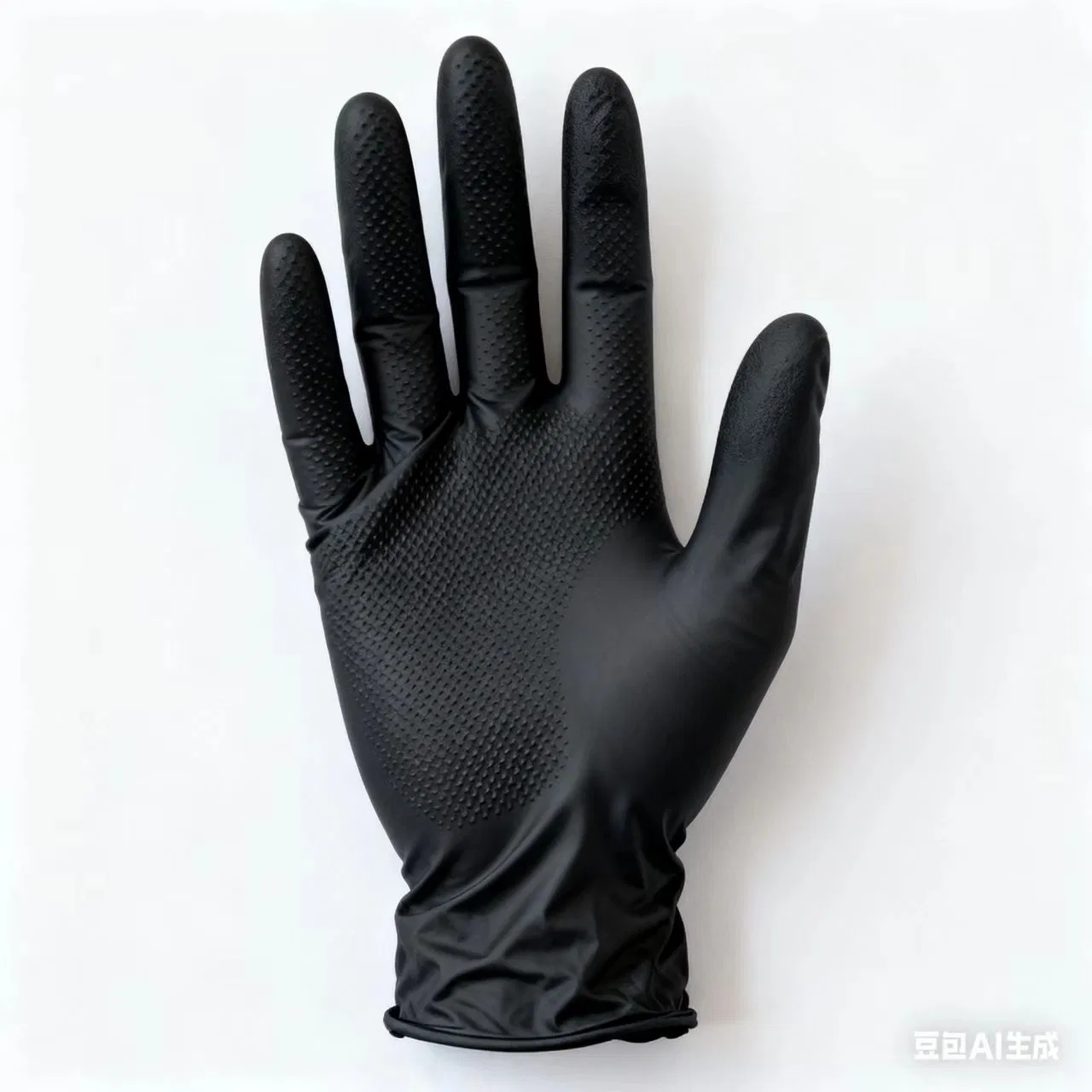 Tattoo Beauty Industrial Kitchen Lab Powder Free Black Nitrile Gloves