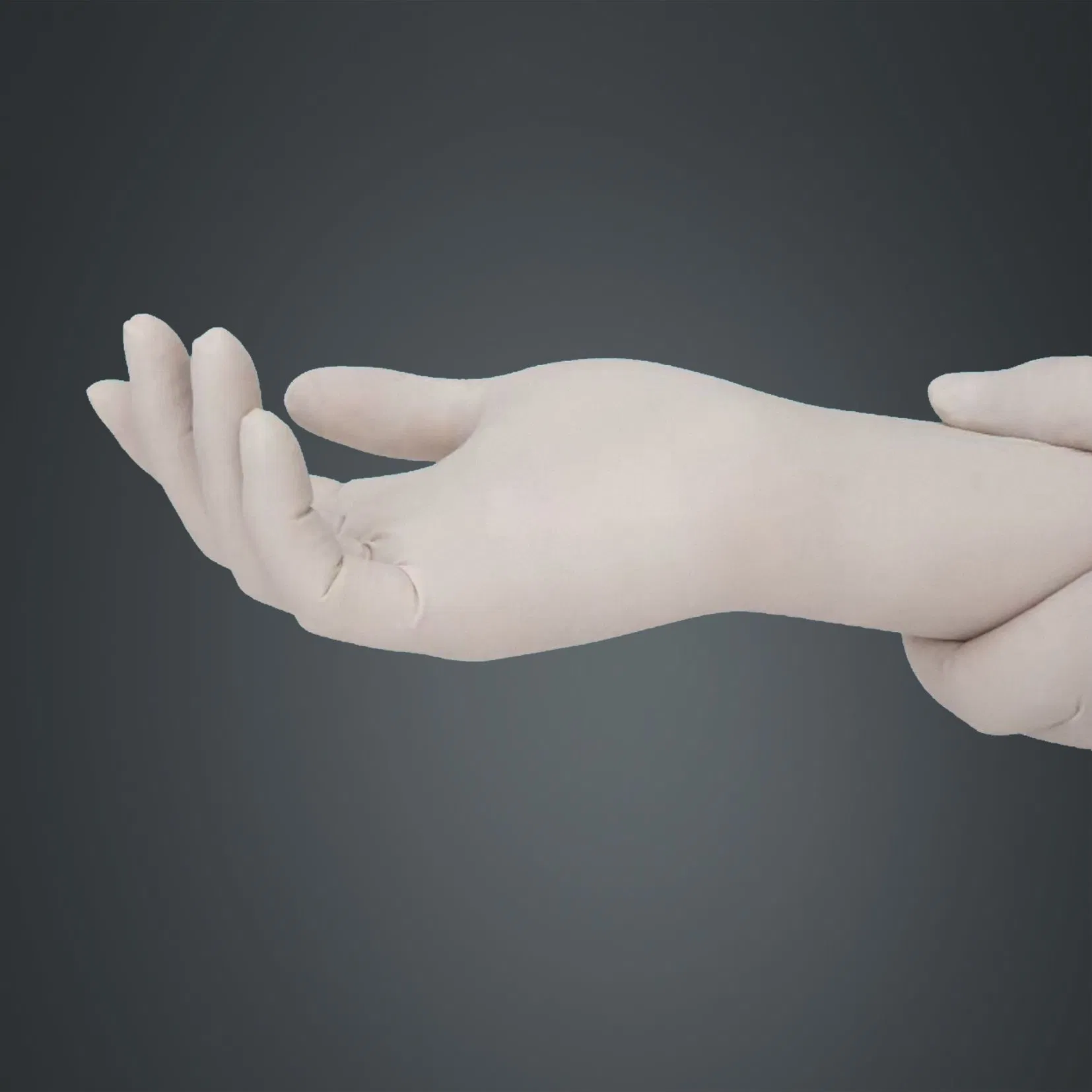 Manufacturer Disposable Medical Supply Safety Powdered Powder Free Nitrile Rubber Gloves