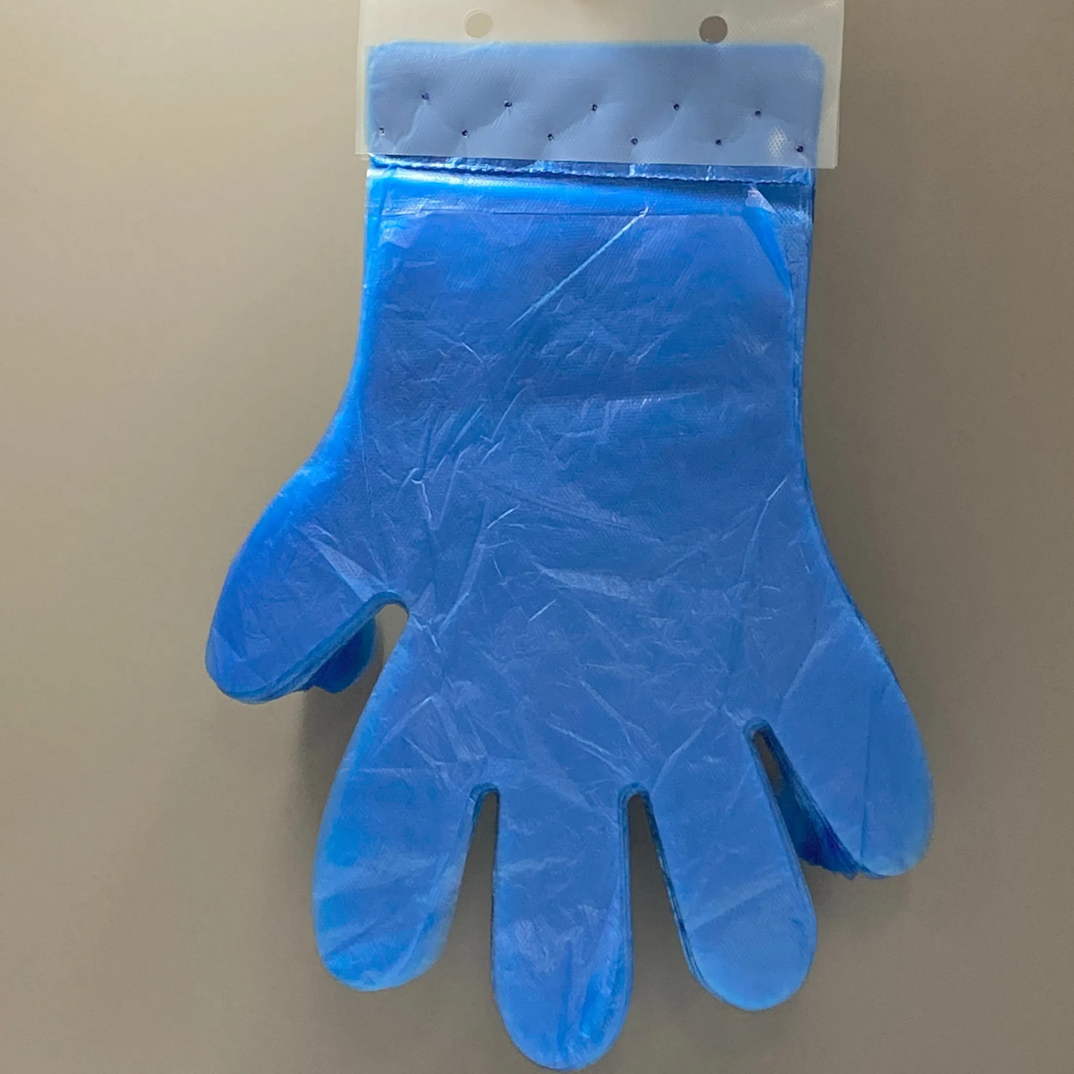 Disposable HDPE/LDPE Gloves Waterproof, Latex-Free, Economical Food Grade, Ambidextrous, Embossed Grip - for Food Service, Cleaning