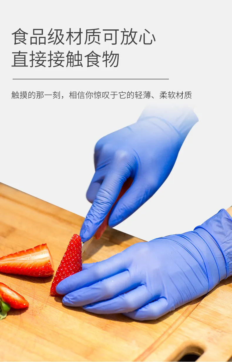 Nitrile Gloves Detail