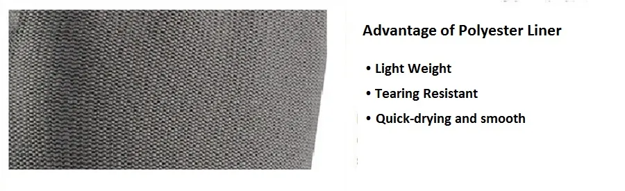 Polyester Liner Details