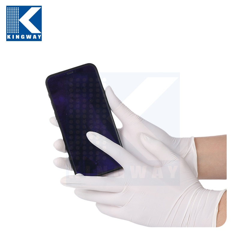High Quality Nitrile Gloves for Electronics with Powder Free Textured Grip