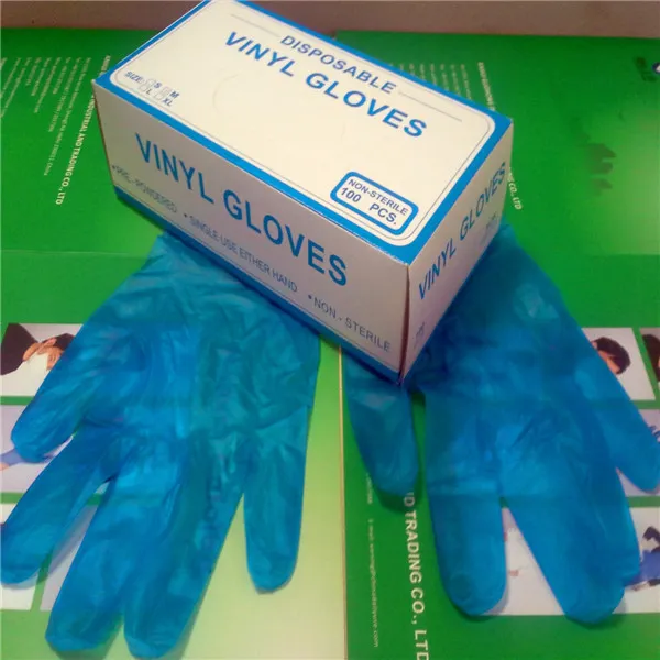 Disposable Powder-Free Vinyl Exam Gloves