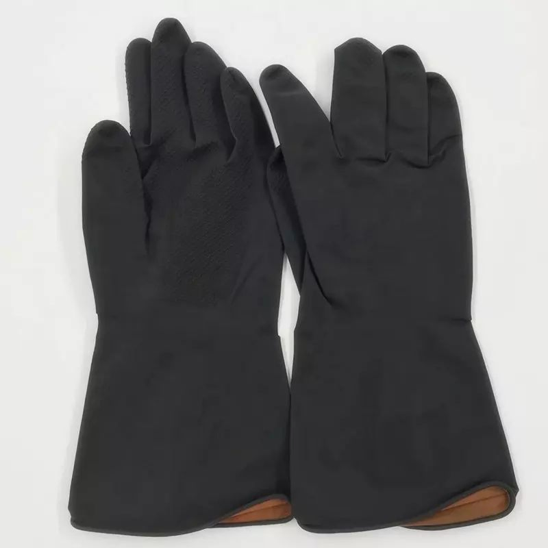 60g 120g Industrial Black Orange Latex Rubber Work Lab Nitrile Gloves for Hand Protection