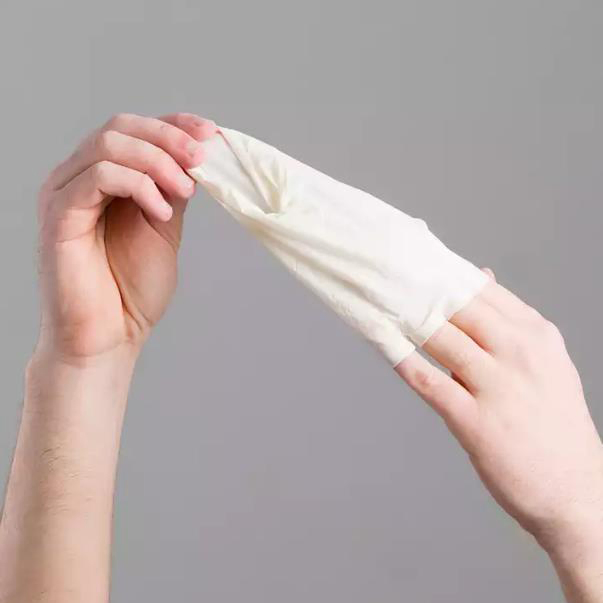 Eco - Friendly White Latex Gloves - Biodegradable Option for a Greener Choice