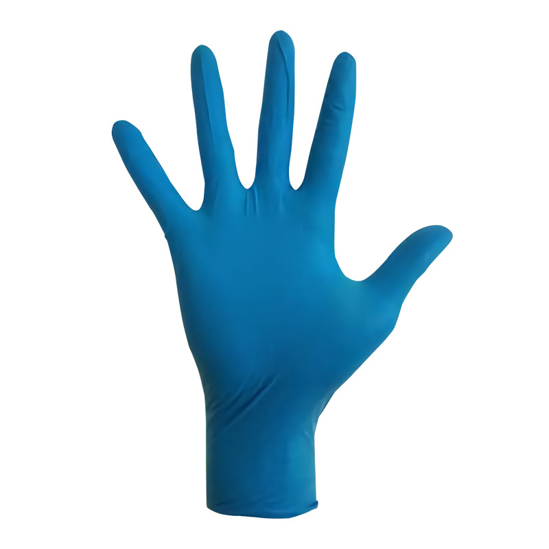 Disposable Nitrile Gloves Blue Nitrile Powder Free Gloves Protective Gear Working Nitrile Glove