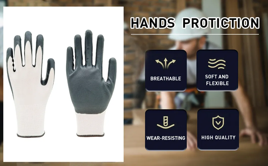 Protective Safety Work Gloves Detail 1