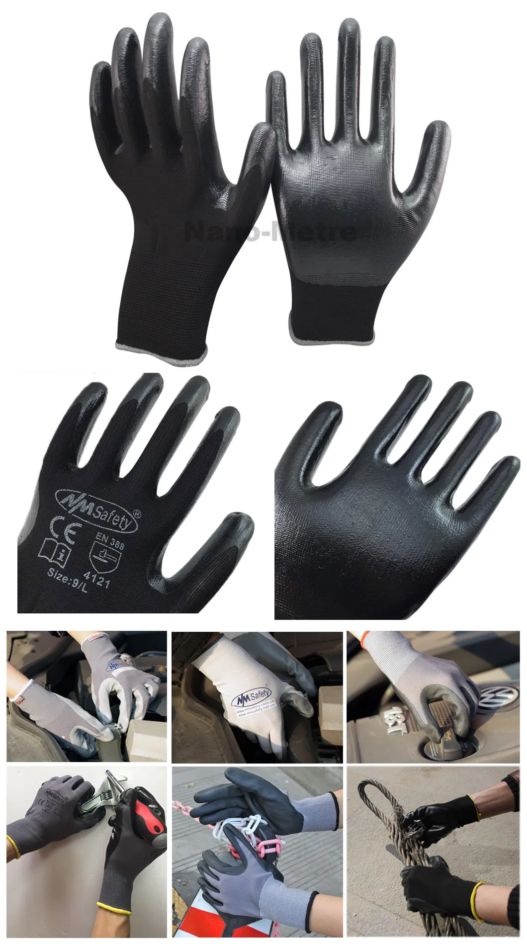 Safety Work Gloves Detail