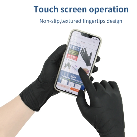 Super Soft Nutouch Vinyl Gloves Vitrile Gloves for General Household, Food Processing, Beauty, Laboratory Purpose