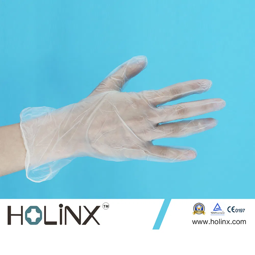 Powdered and Powder Free Clear Vinyl Glove