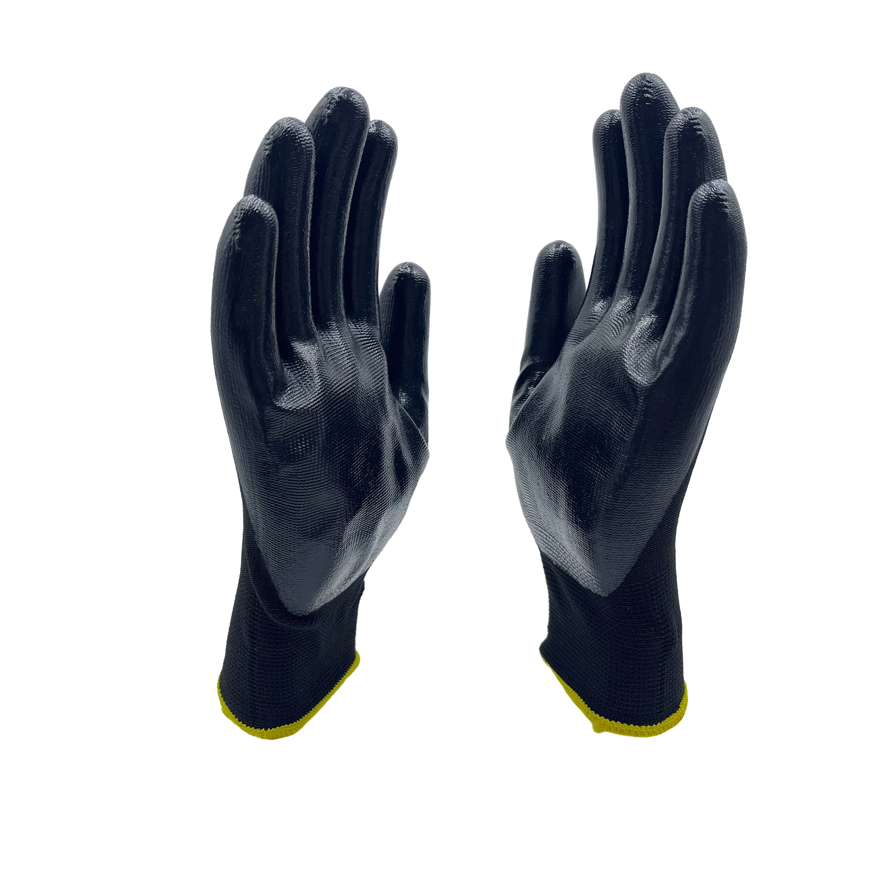 Chinese Wholesale Nitrile Personal Security Equipment Constructionsafety Gym Glove Woman Gloves for Work Heavy-Duty Nylon Construction Safety Gloves
