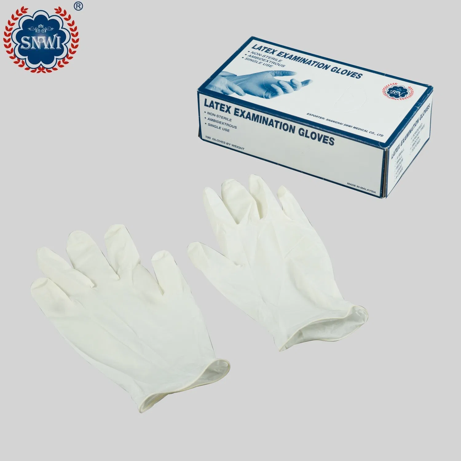 High Quality Disposable Medical Products Sterile Nature Rubber Latex Surgical Hand Gloves