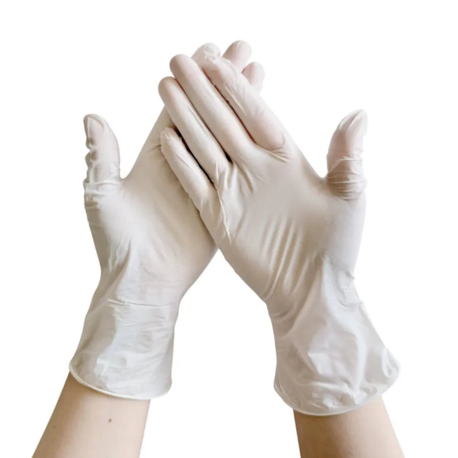Disposable PVC Gloves Display