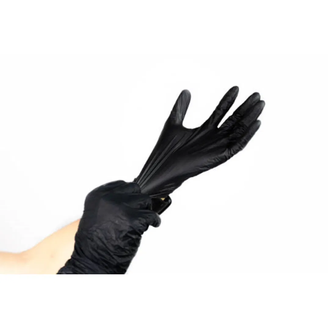 Textured Fingertips Provide Superior Grip on Small Parts and Tools Nitrile Gloves