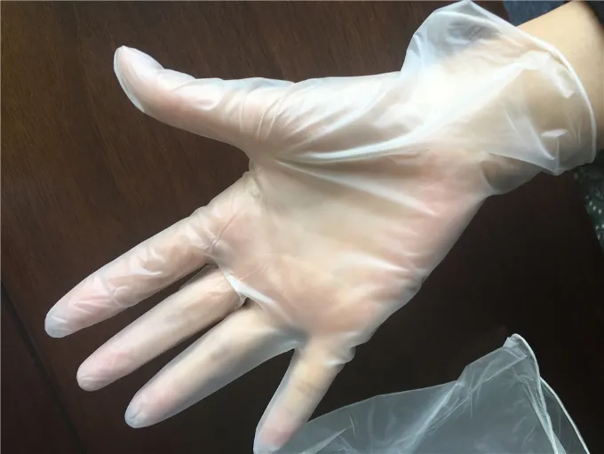 Vinyl Gloves Packaging Detail