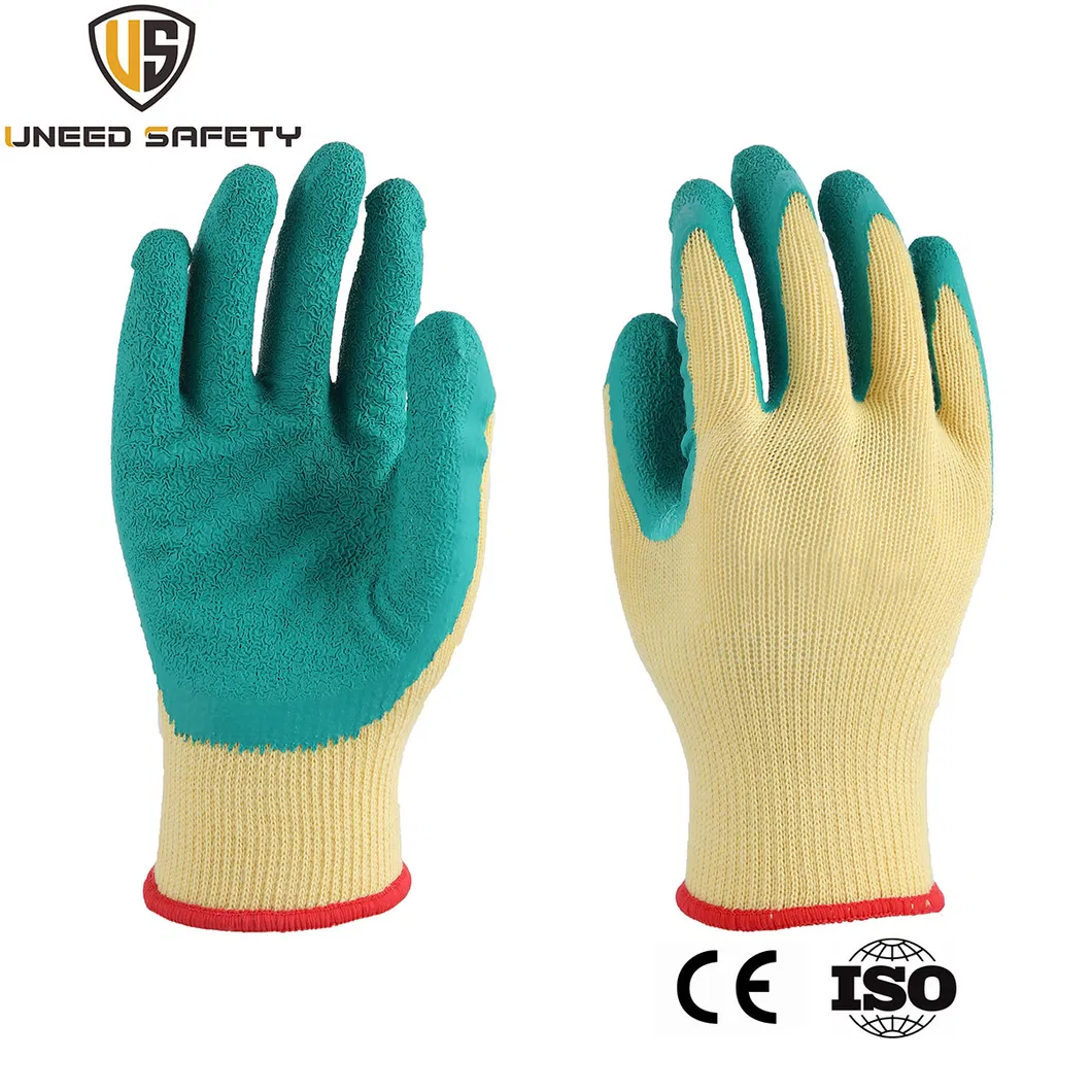 Latex Coated Safety Work Gloves