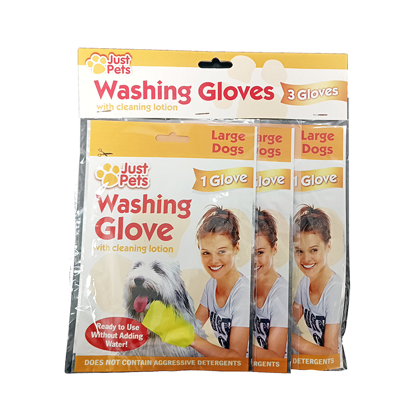 Hot Selling Product Eco Friendly Biodegradable Dog&Cat Pet Cleaning Wipes Pet Washing Gloves