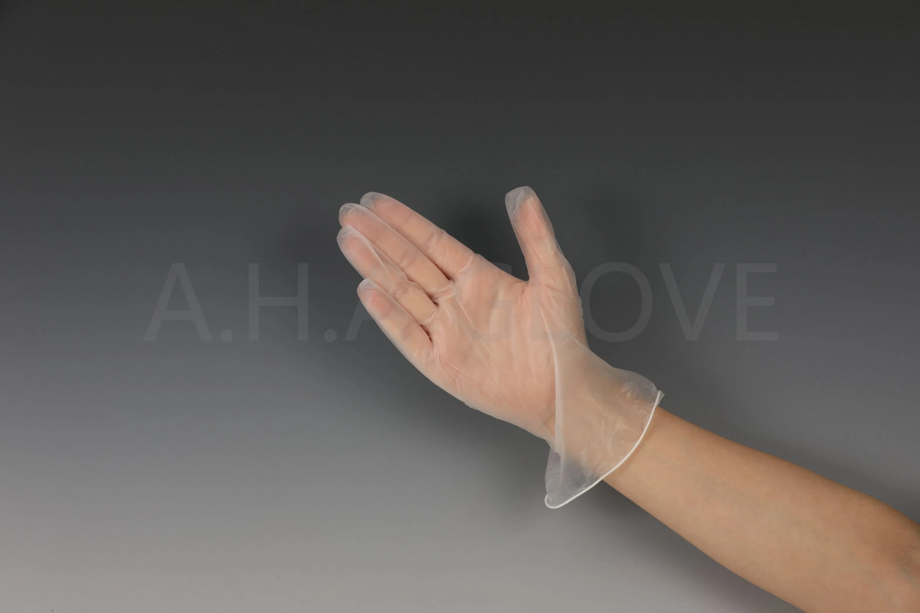 Disposable Powdered Powder Free Examination Blue Clear Vinyl Gloves for Medical Use Personal Protective