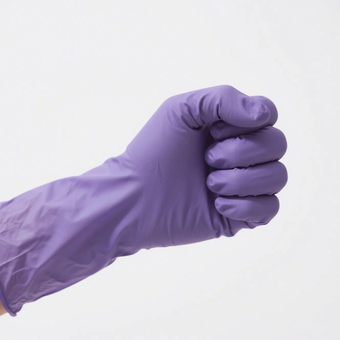 Examination Purple Nitrile Gloves Powdered and Powder Free Gloves