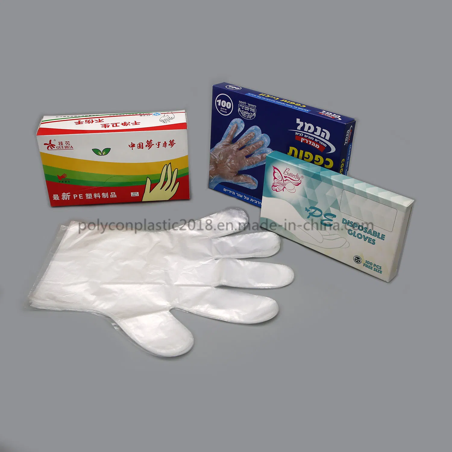 Disposable Plastic Gloves Waterproof PE Gloves Multipurpose Gloves for Cooking Serving Washing Painting