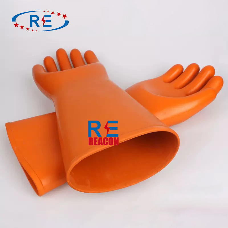 Durable Yellow Latex Work Gloves with Textured Palm Grip