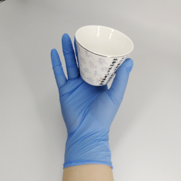 Powdered Semi Powdered Powdered Free Nitrile Examination Gloves