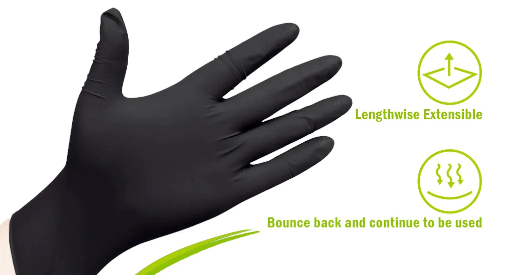 Black Nitrile Gloves Overview